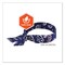 Ergodyne Chill-Its 6700 Cooling Bandana Polymer Tie Headband, One Size Fits Most, Navy Western 12306 - alternate 9